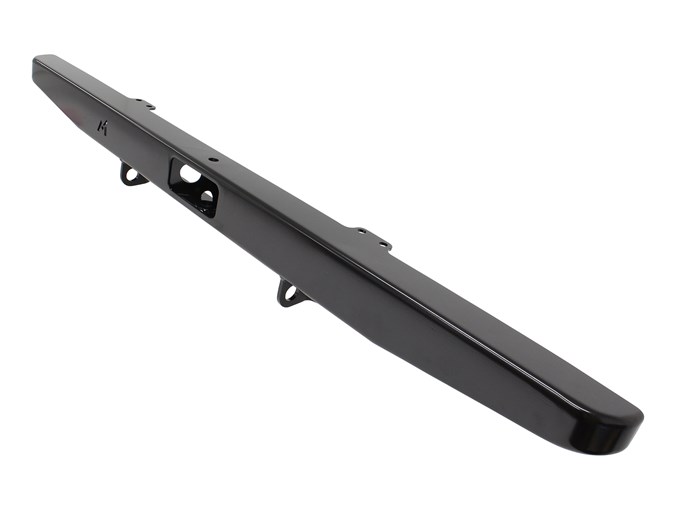 HEAVY DUTY TAPERED FRONT BUMPER FOR DEFENDER WITH CENTRE TOWING PIN AND RECOVERY POINTS - Image 3
