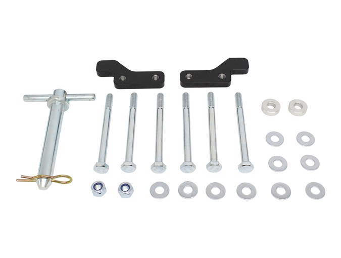 HEAVY DUTY TAPERED FRONT BUMPER FOR DEFENDER WITH CENTRE TOWING PIN AND RECOVERY POINTS - Image 5