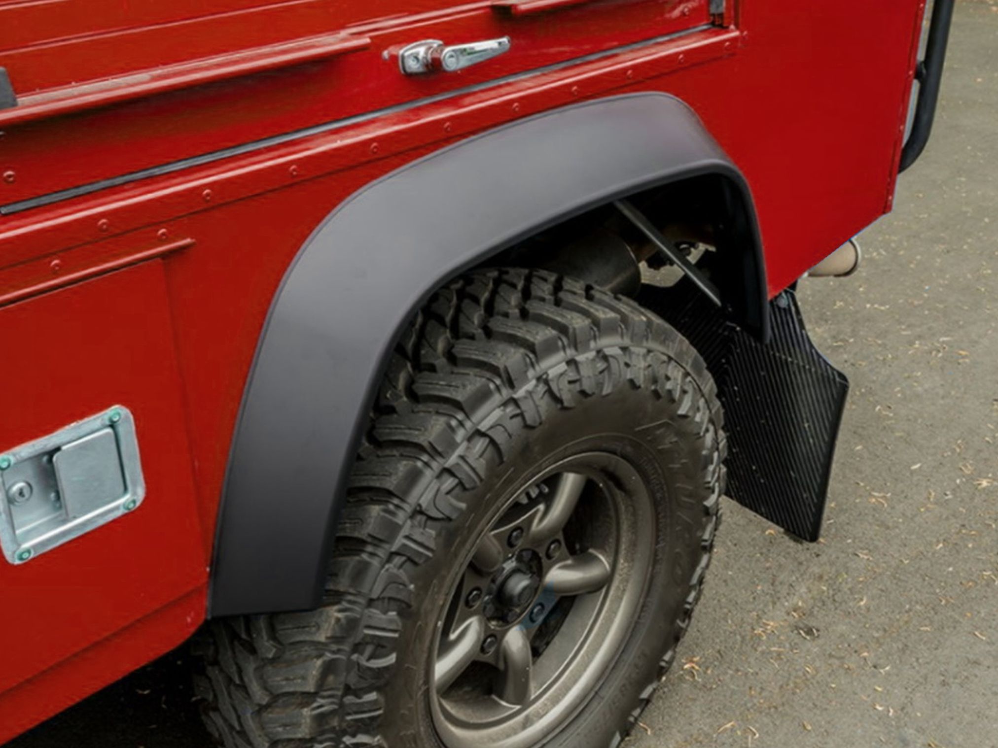 TERRAFIRMA 30mm WIDE REAR WHEEL ARCH SET FOR DEFENDER - Image 3
