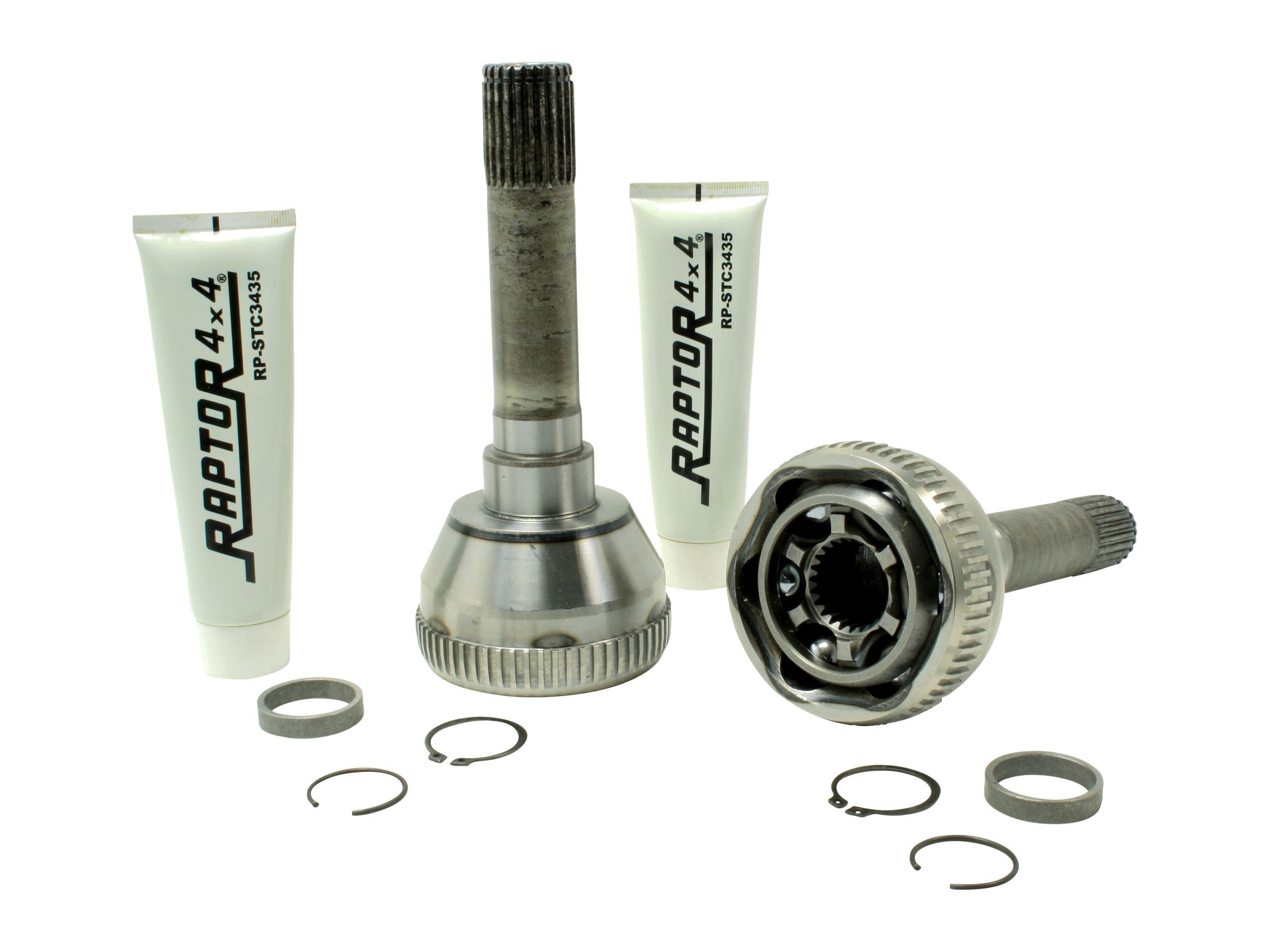 HEAVY DUTY FRONT CV JOINTS WITH ABS MODELS x2 FOR DEFENDER - Image 2