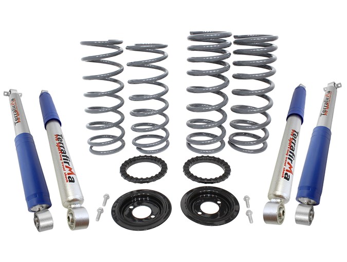 Air to Coil Conversion Kit - 2" Lift - With Plus 2" Pro Sport Shocks - Medium Load - Image 2