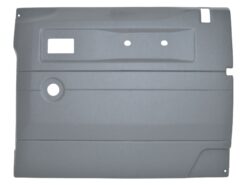 LIGHT GREY RH DOOR CARD PUSH BUTTON MANUAL WINDOWS FOR DEFENDER UPTO 2007 TF2490