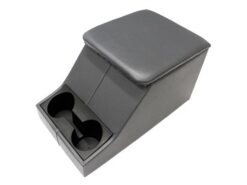 GREY CUBBY BOX WITH CUP HOLDERS FOR DEFENDER