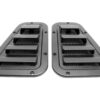 TERRAFIRMA SPORT WING TOP AIR INTAKE VENT PAIR SATIN BLACK FOR DEFENDER