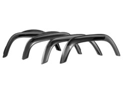 TERRAFIRMA GLOSS BLACK STANDARD WHEEL ARCH SET FOR DEFENDER