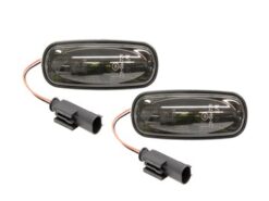 Terrafirma LED Dynamic Smoked Front Side Repeaters For Defender TF31011