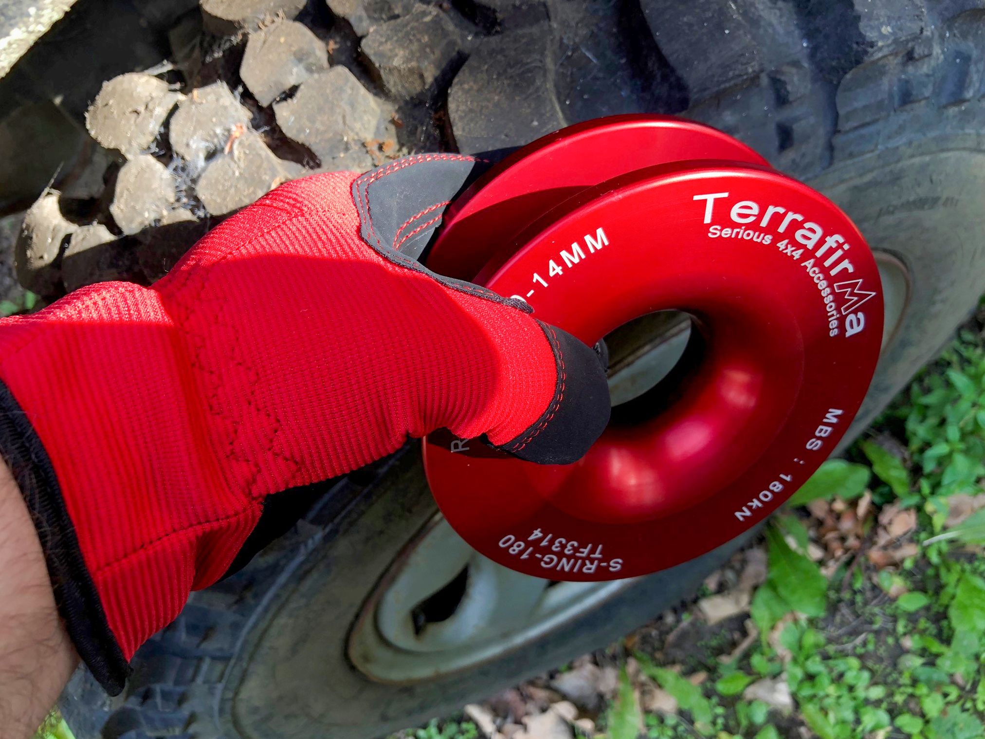TERRAFIRMA RECOVERY / WINCHING GOVES - X-Large TF3312XL - Image 2