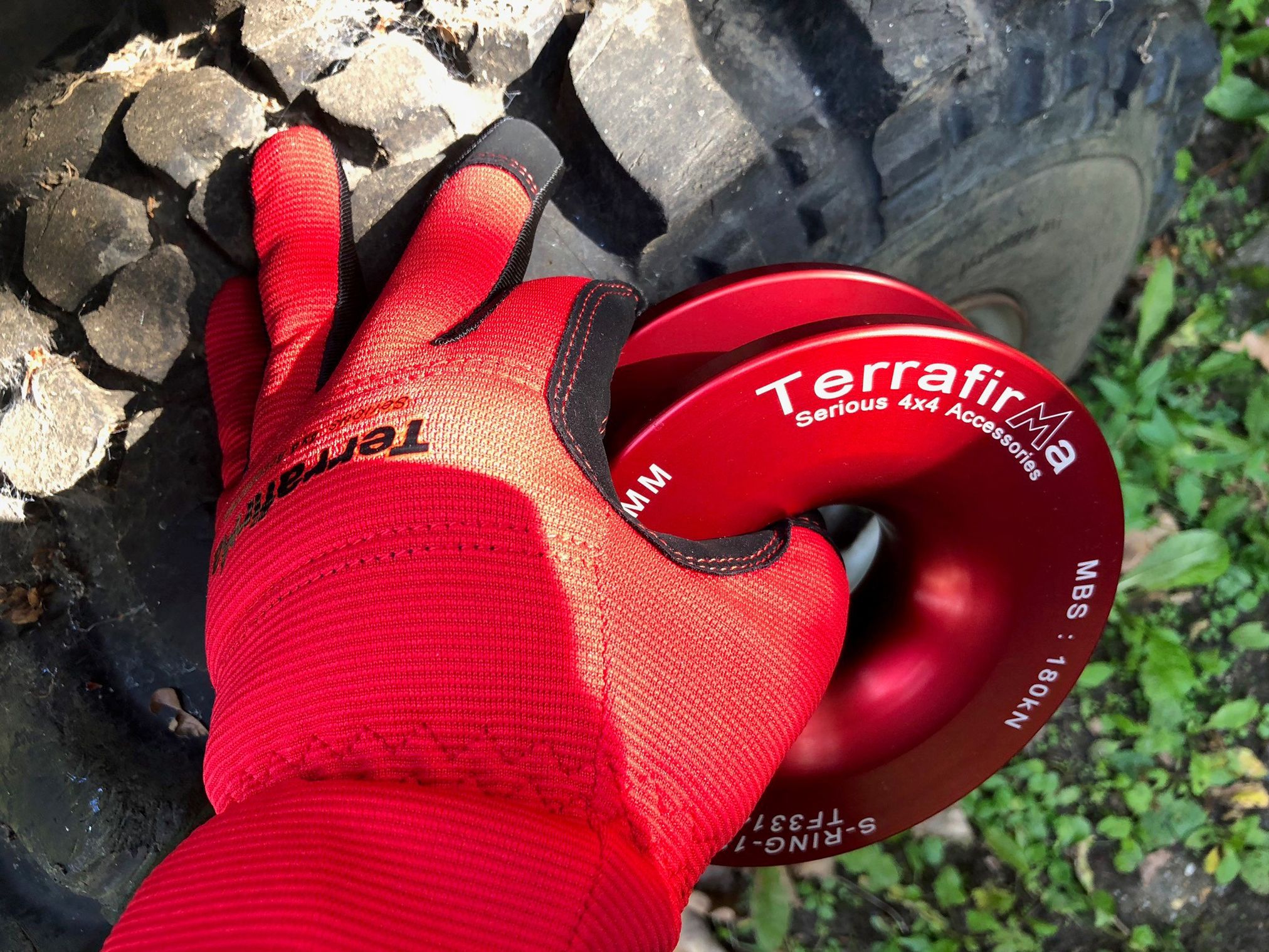TERRAFIRMA RECOVERY / WINCHING GOVES - X-Large TF3312XL - Image 3