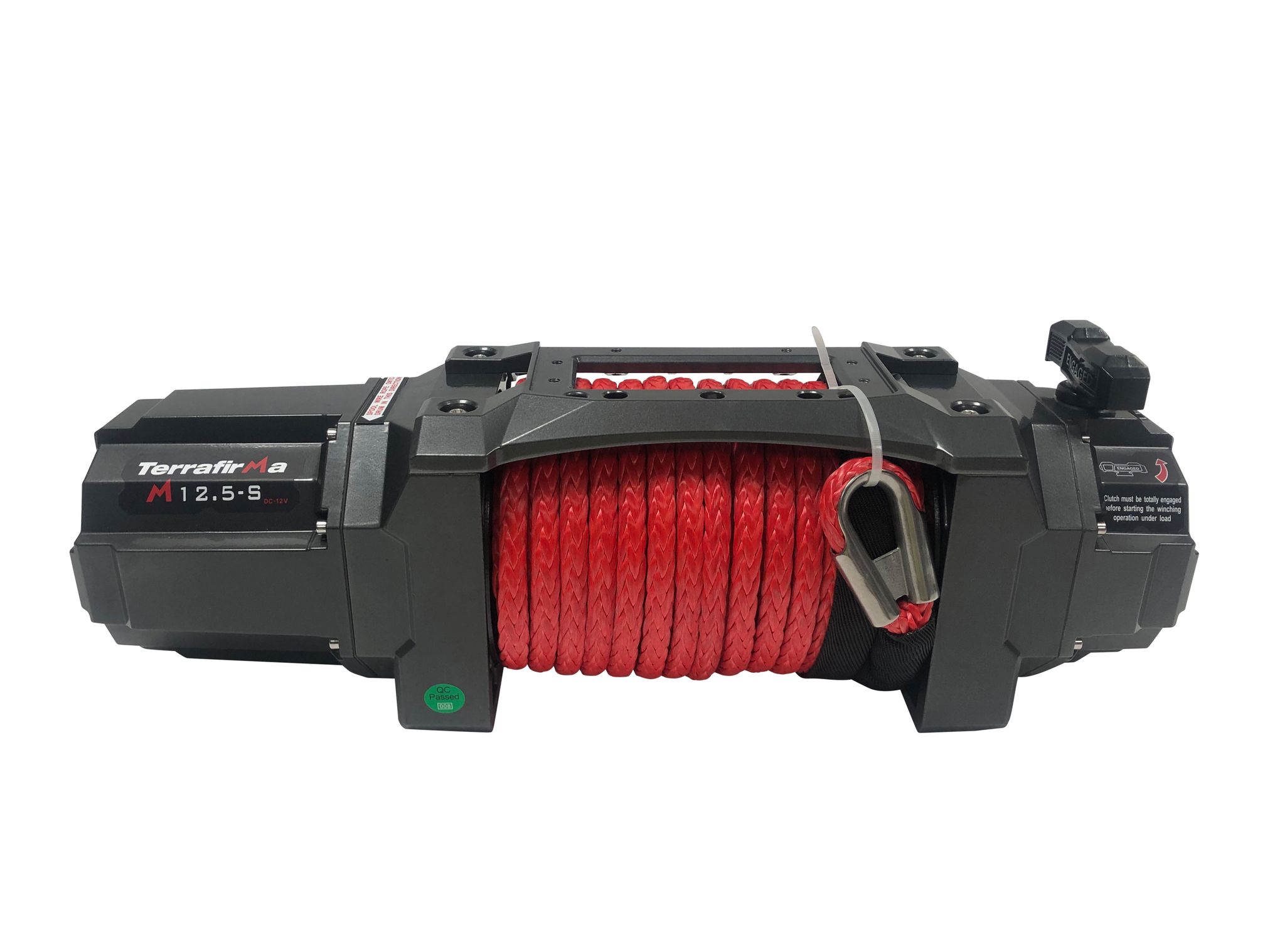 TERRAFIRMA M12.5S 12v ELECTRIC WINCH SYNTHETIC ROPE 2 REMOTE CONTROL - Image 10