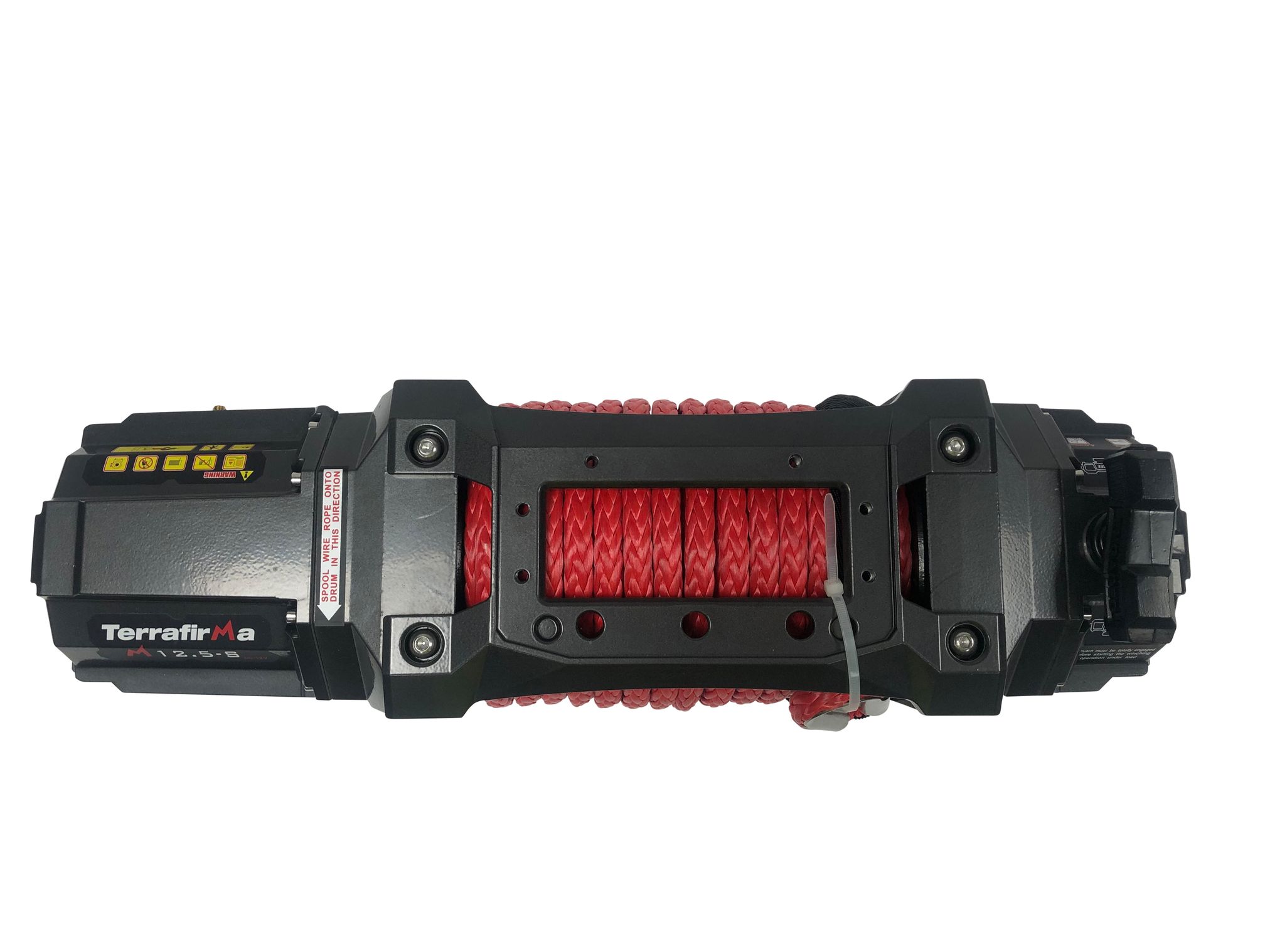 TERRAFIRMA M12.5S 12v ELECTRIC WINCH SYNTHETIC ROPE 2 REMOTE CONTROL - Image 11