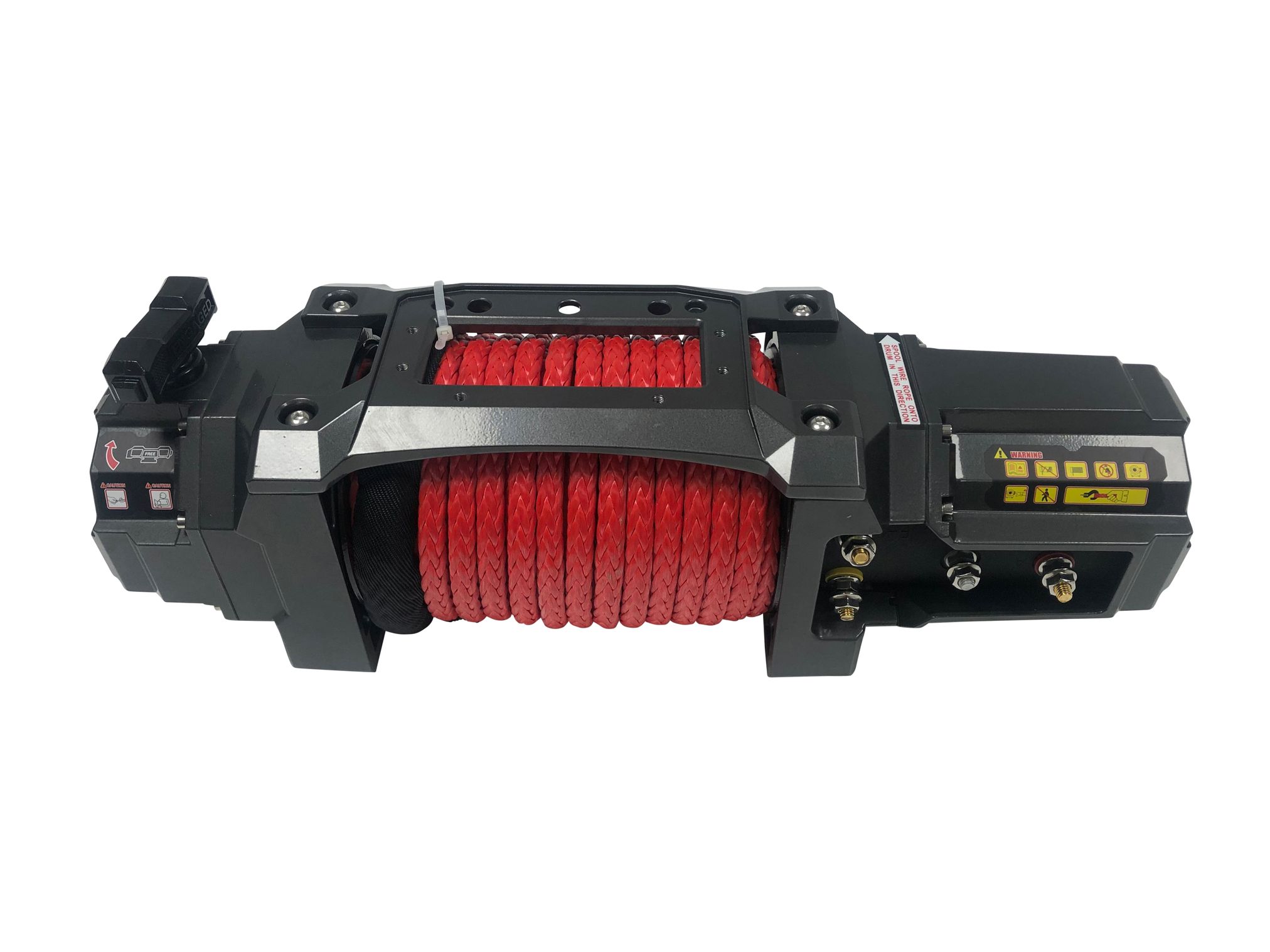 TERRAFIRMA M12.5S 12v ELECTRIC WINCH SYNTHETIC ROPE 2 REMOTE CONTROL - Image 12