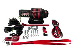 Terrafirma X4000 12v Wireless 4000lbs Winch TF3340