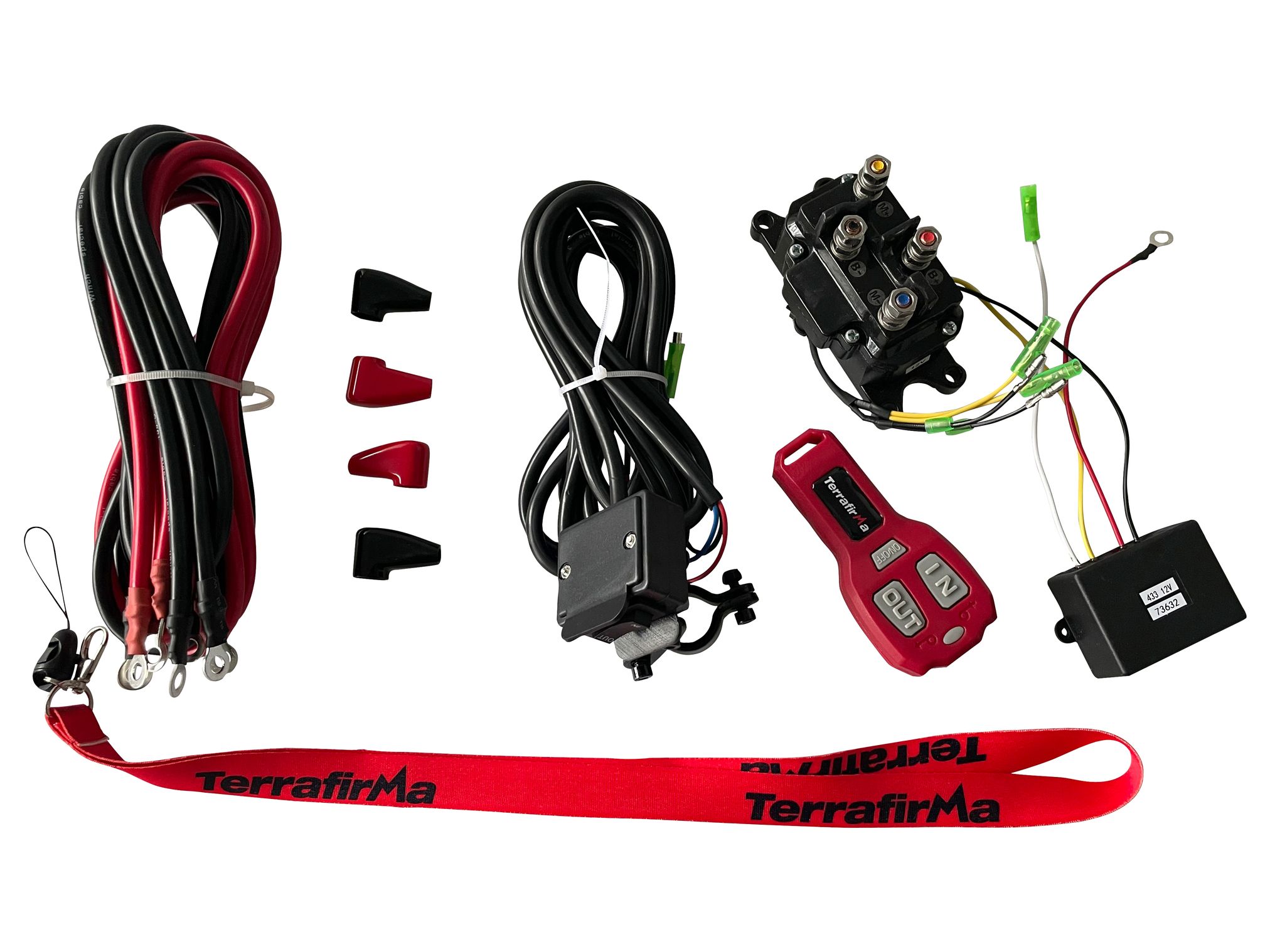 Terrafirma X4000 12v Wireless 4000lbs Winch TF3340 - Image 4