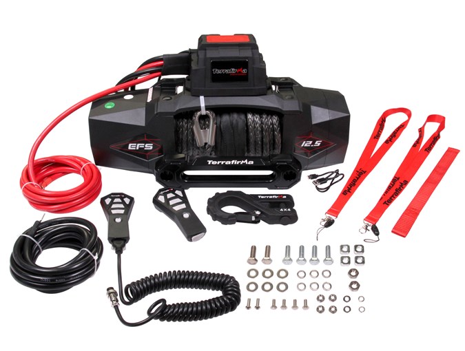 Terrafirma EFS 12.5 Electronic Free Spool Electric Winch - Image 3