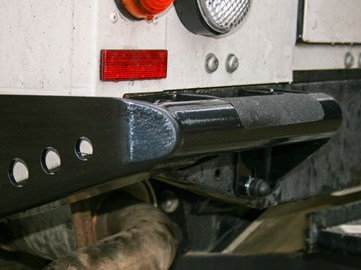 TERRAFIRMA HEAVY DUTY REAR BUMPER CORNERS FOR DEFENDER 90 WITHOUT SPARE WHEEL CARRIER