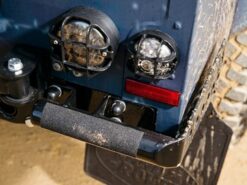 TERRAFIRMA HEAVY DUTY REAR BUMPER CORNERS FOR DEFENDER 110 WITH SPARE WHEEL CARRIER