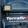 TERRAFIRMA BULKHEAD SPOTLIGHT MOUNTING BRACKETS - PAIR - FOR DEFENDER