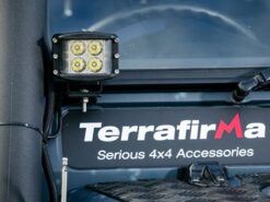 TERRAFIRMA BULKHEAD SPOTLIGHT MOUNTING BRACKETS - PAIR - FOR DEFENDER