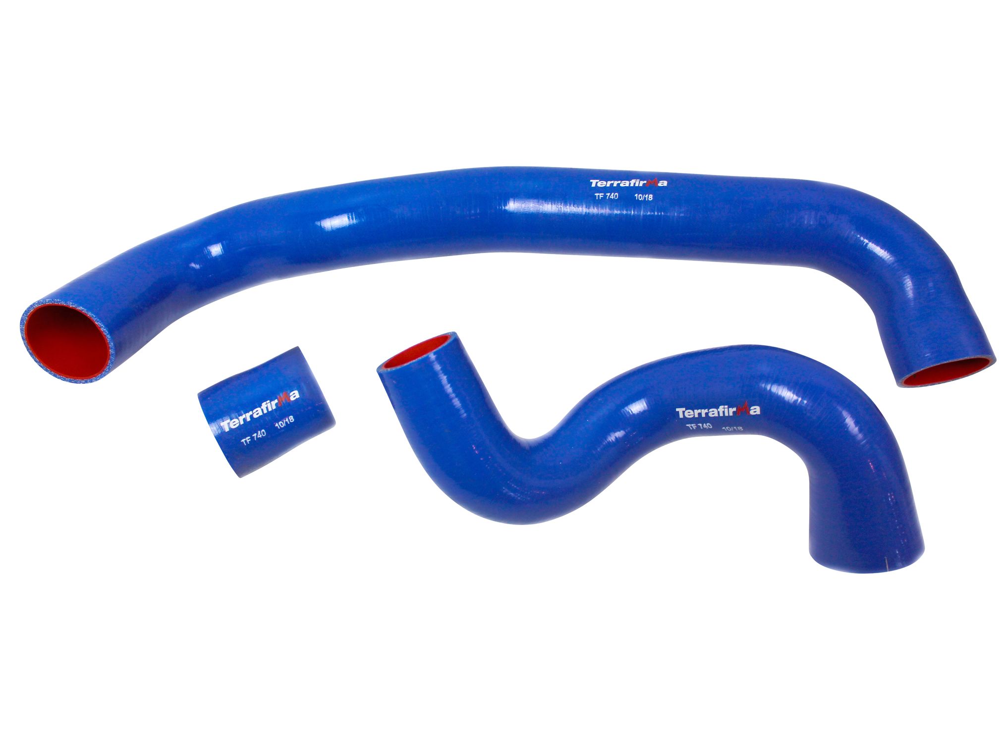 Terrafirma Blue Silicone Intake Boost Hose Set For Discovery 3 Range Rover Sport 2.7 Tdv6