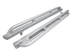 TERRAFIRMA GALVANISED ROCK SLIDERS WITH TREE BARS FOR DEFENDER 90