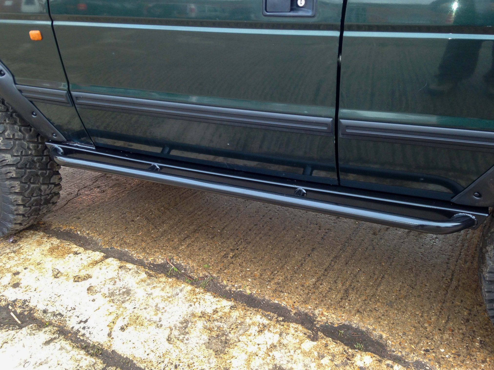 Terrafirma Short Version Rock Sliders With Tree Bars For Discovery 1 TF807WA - Image 3