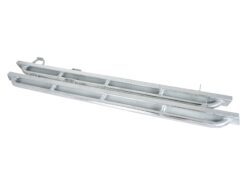 TERRAFIRMA GALVANISED ROCK SLIDERS WITH TREE BARS FOR DEFENDER 110