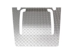 Terrafirma Silver Bonnet Protection 3mm Plate for Defender Puma Tdci TF8210