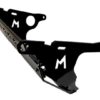 TERRAFIRMA BLACK ALLOY STEERING GUARD WITH RECOVERY POINTS FOR DEFENDER RHD