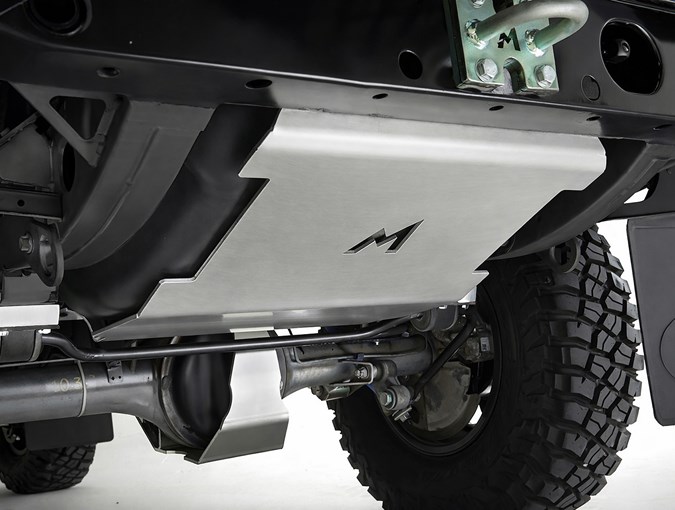 TERRAFIRMA ALLOY FUEL TANK GUARD FOR DEFENDER 110/130 1998 ONWARDS - Image 4