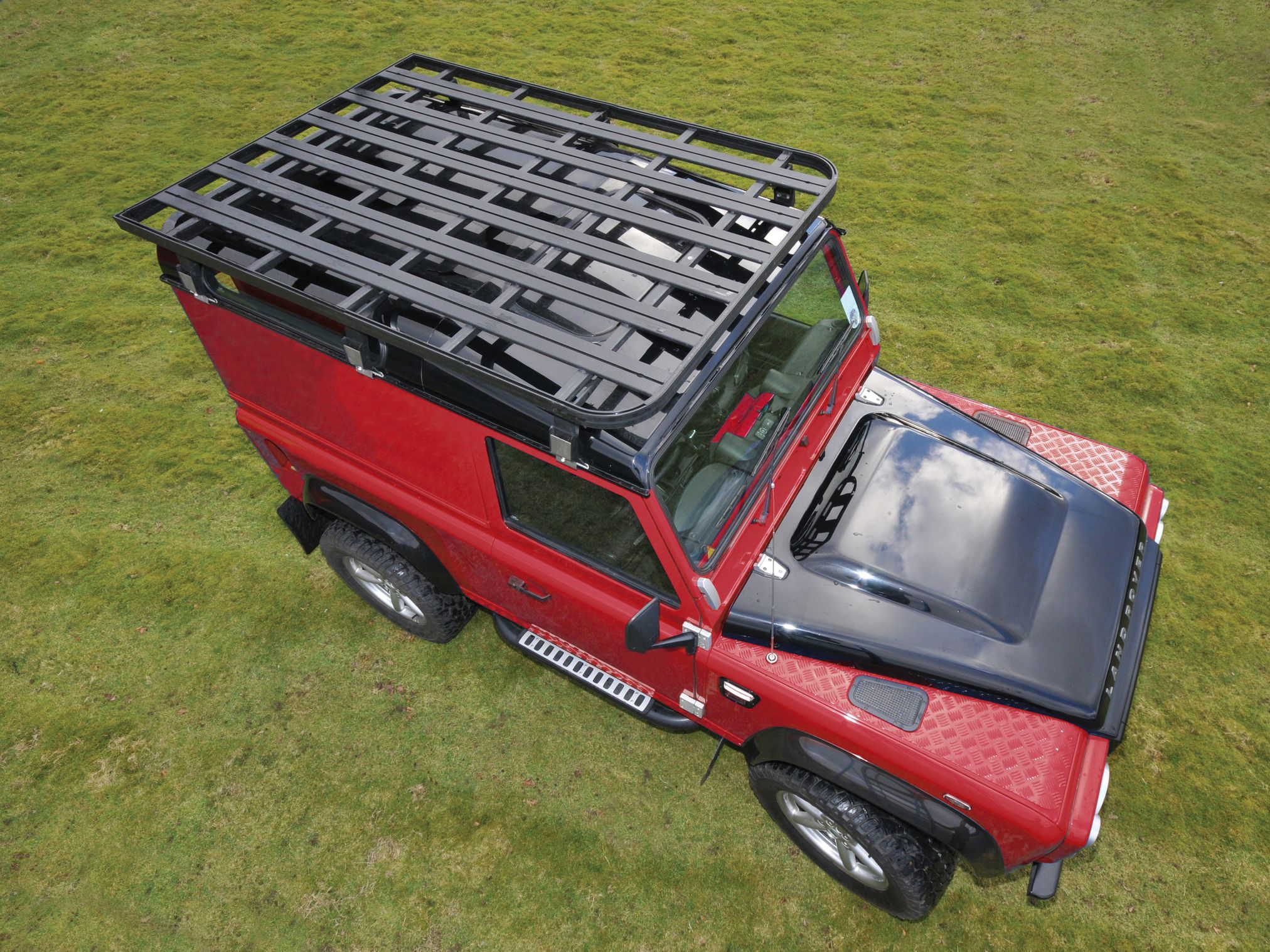 Terrafirma Alloy Expedition Roof Rack For Defender 90 TF976 - Image 3