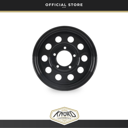 Black Modular Steel Wheel 18" x 8" Et0 For Defender 90/110/130 1983-2016 - Image 3